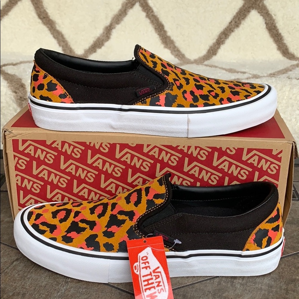 VANS SLIP-ON PRO PUNK black/true white men’s - Picture 2 of 16